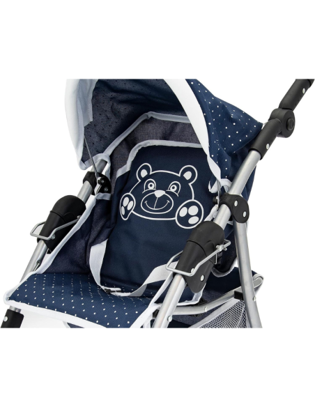 Passeggino Con Schienale Regolabile Giocattolo bambole