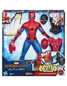 HASBRO SPIDER MAN FAR FROM home 3 IN 1 parlante in inglese 2