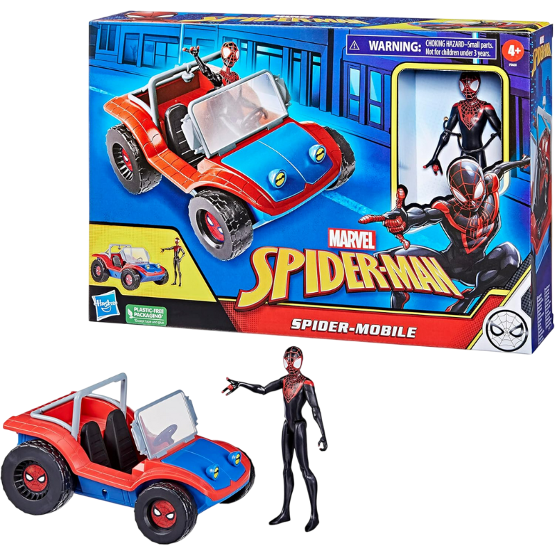 Marvel Spider-Man, Spider Mobile - giocattolo