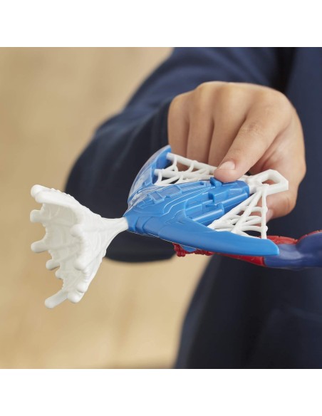 SPIDER-MAN hasbro - (action figure 30cm con blaster titan hero blast gear)