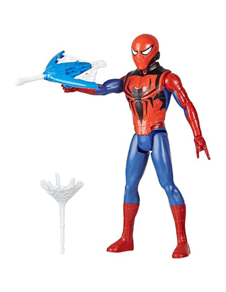 SPIDER-MAN hasbro - (action figure 30cm con blaster titan hero blast gear)