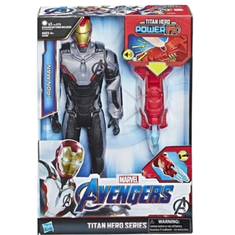FIGURA DI MARVEL IRON MAN titan hero power...