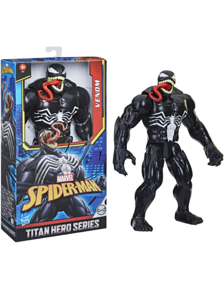 Hasbro Marvel Spider-Man Titan Hero Series Deluxe Venom Toy 30 cm Action Figure, Giocattoli per Bambini