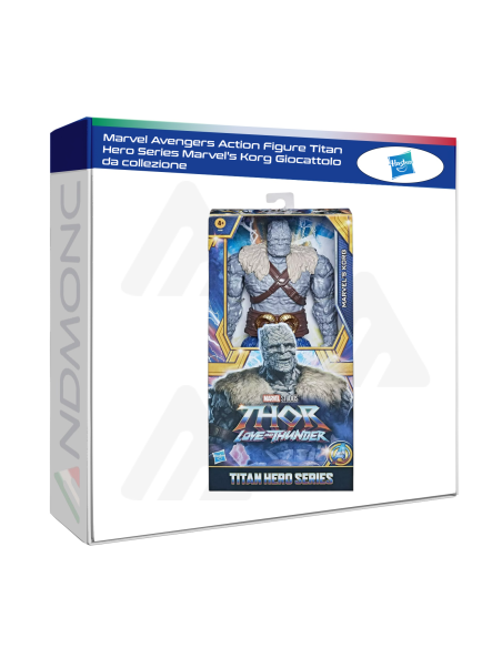 Marvel Avengers Action Figure Titan Hero Series Marvel's Korg Giocattolo da collezione