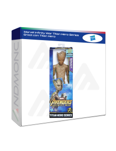 Marvel Infinity War Titan Hero Series Groot con Titan Hero