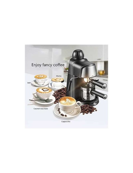 Macchina da Caffè Espresso Professionale da 800W caffe macinato montalatte 4TZ