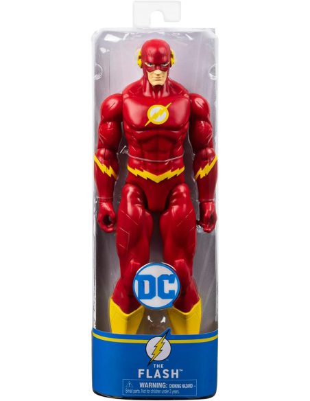 dc comics | FLASH | Personaggio Flash 30 cm | Personaggio 30 cm con decorazioni originali e 11 punti di articolazione