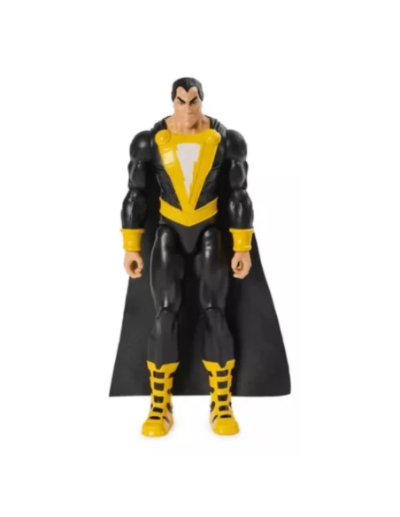 DC Comics, Action Figure di Black Adam con mantello, 12 pollici, facile da mettere in posa