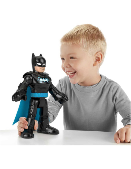 DC Super Friends Batman XL – Bat Tech Blue, personaggio snodabile da 10 pollici per bambini in età prescolare dai 3 agli 8 anni