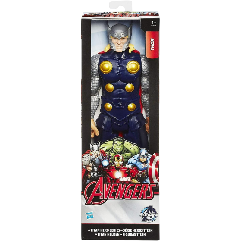 Hasbro - Avengers Thor, 30 cm Dai 4 anni in su