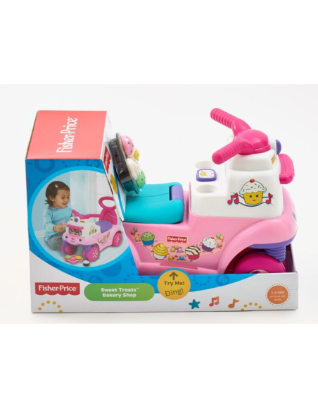 Veicolo Bambini da guidare o da spingere con effetti sonori