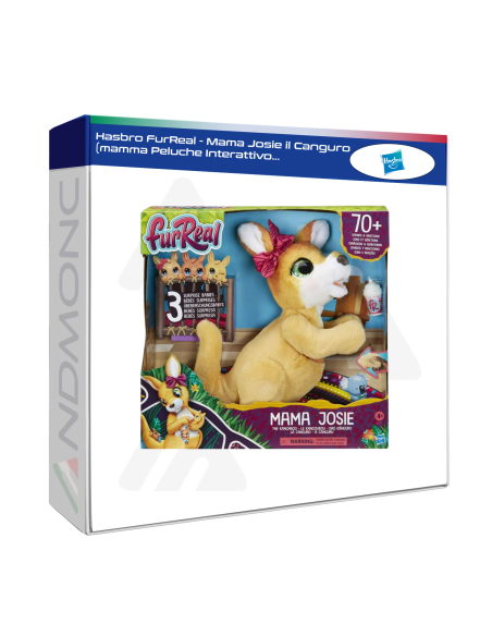 Hasbro FurReal - Mama Josie il Canguro (mamma Peluche Interattivo...