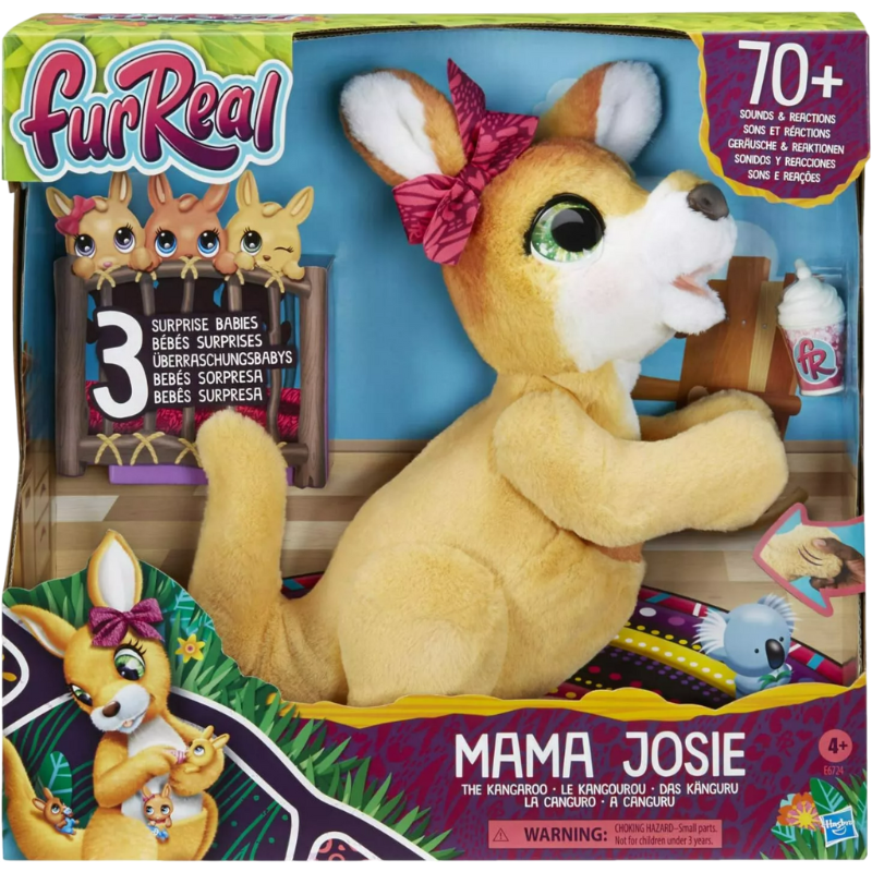 Hasbro FurReal - Mama Josie il Canguro (mamma...