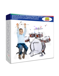 Batteria per Bambini, Giocattoli Batteria Jazz per...