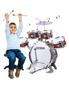 Batteria per Bambini, Giocattoli Batteria Jazz per... 2