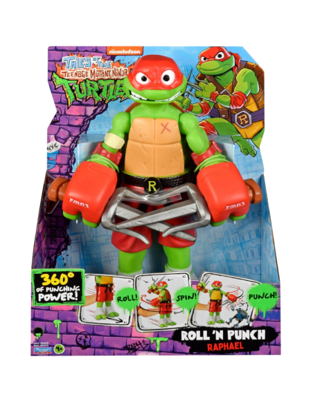 Raffaello Tartarughe Ninja Caos Mutante Raffaello Personaggio Gigante 30 Cm Con Fuzione Combattimento