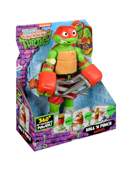 Raffaello Tartarughe Ninja Caos Mutante Raffaello Personaggio Gigante 30 Cm Con Fuzione Combattimento