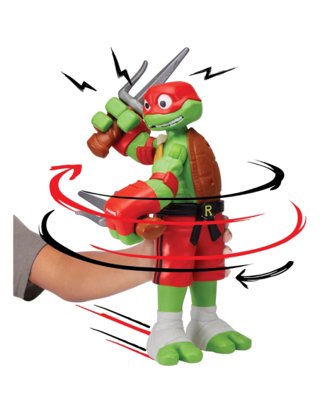 Raffaello Tartarughe Ninja Caos Mutante Raffaello Personaggio Gigante 30 Cm Con Fuzione Combattimento