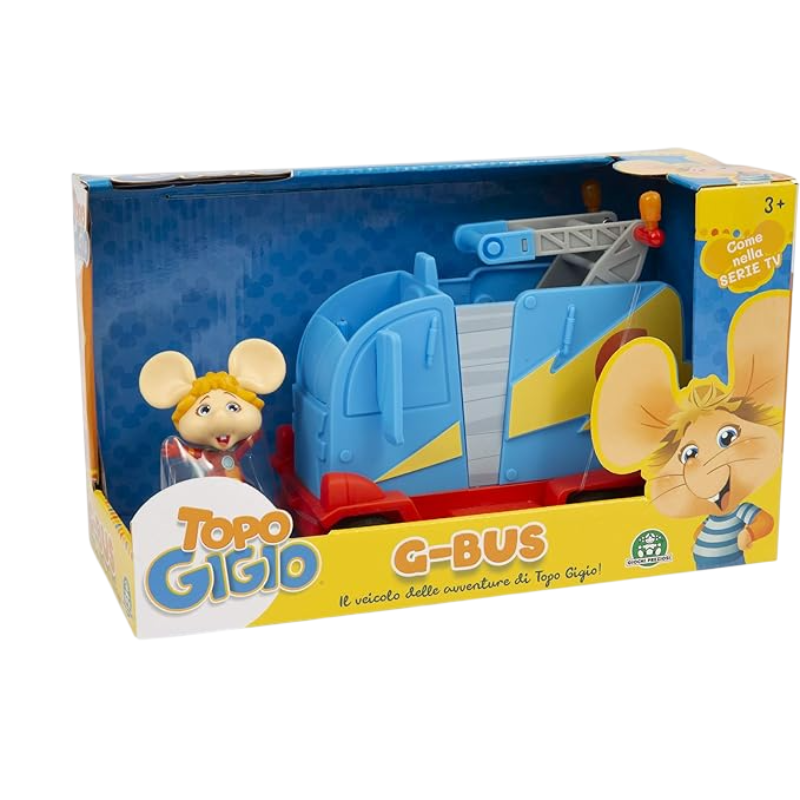 Topo Gigio G-Bus con Personaggio Esclusivo Incluso