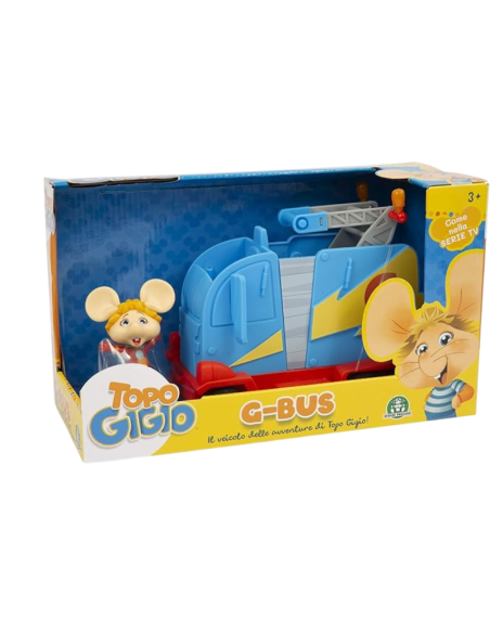 Topo Gigio G-Bus con Personaggio Esclusivo Incluso