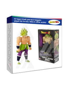 Dragonball personaggio gigante broly 33cm dbs solid
