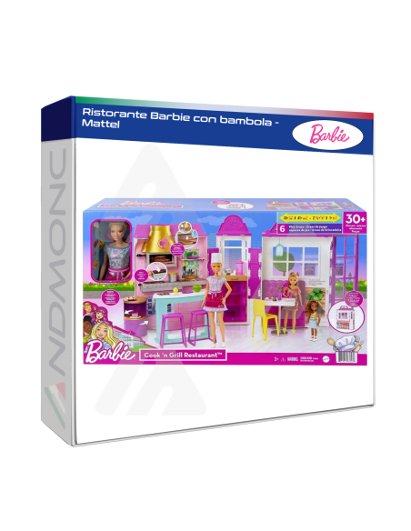 Ristorante Barbie con bambola - Mattel