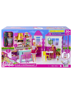 Ristorante Barbie con bambola - Mattel 2