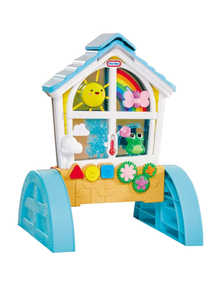 Little Tikes Learn & Play Finestra Look & Learn - Include lettere, numeri, meteo, maniere, suoni, musica, ecc..