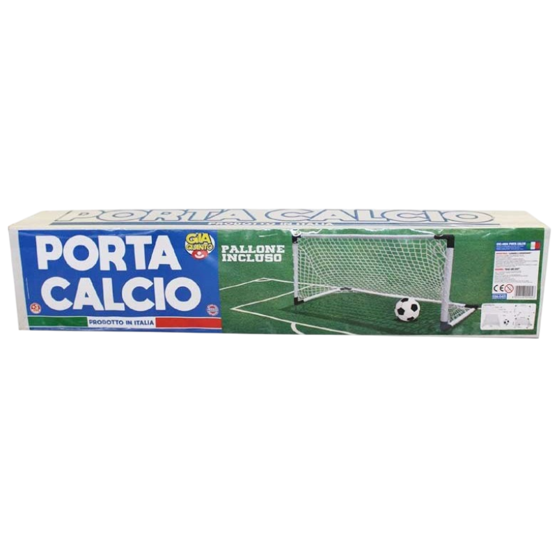 GIAQUINTO Porta da Calcio + Pallone CM 91,5x48x36