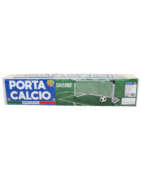 GIAQUINTO Porta da Calcio + Pallone CM 91,5x48x36
