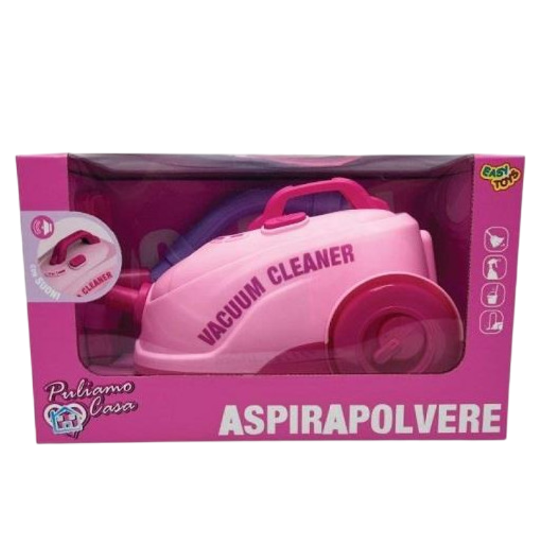 Aspirapolvere con suono puliamo CASA B/O
