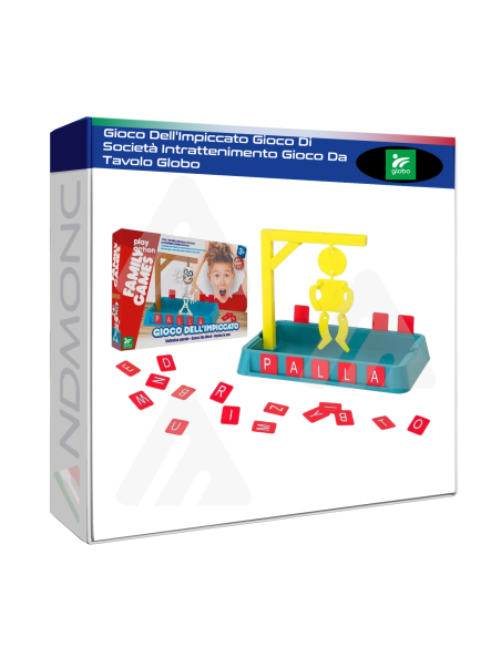 Gioco Dell'Impiccato Gioco Di Società Intrattenimento Gioco Da Tavolo Globo