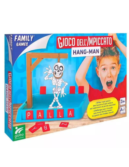 Gioco Dell'Impiccato Gioco Di Società Intrattenimento Gioco Da Tavolo Globo