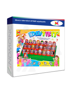 Gioco identikit 37321 a/plastik, gioco da tavola