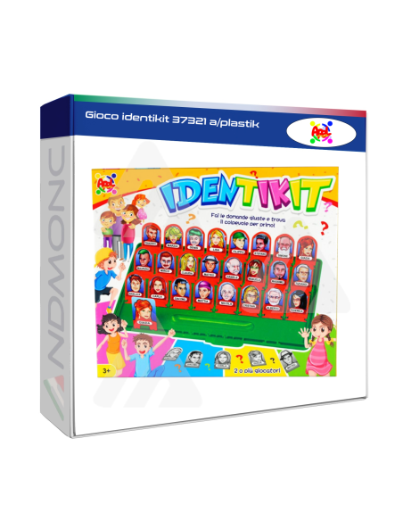 Gioco identikit 37321 a/plastik, gioco da tavola