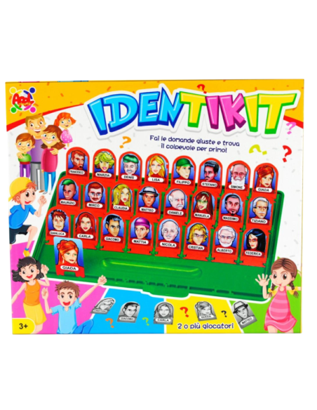 Gioco identikit 37321 a/plastik, gioco da tavola