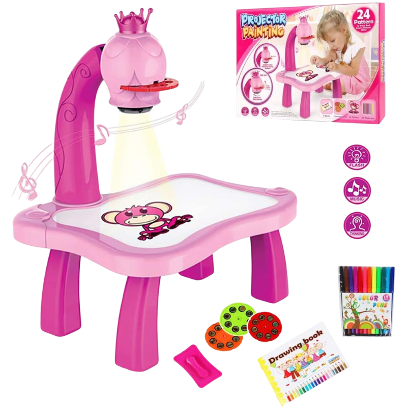 Proiettore tracciato e disegnato Toy, tavolo da...