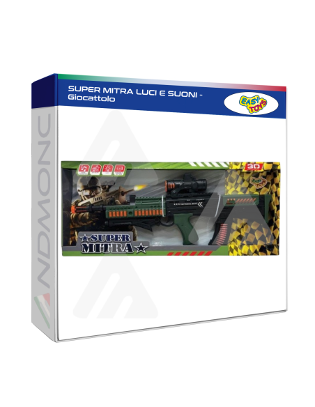 Giocattolo - Super Mitra luci e suoni bambini