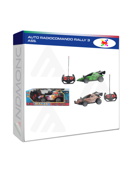 Auto Radiocomando Rally - giocattolo