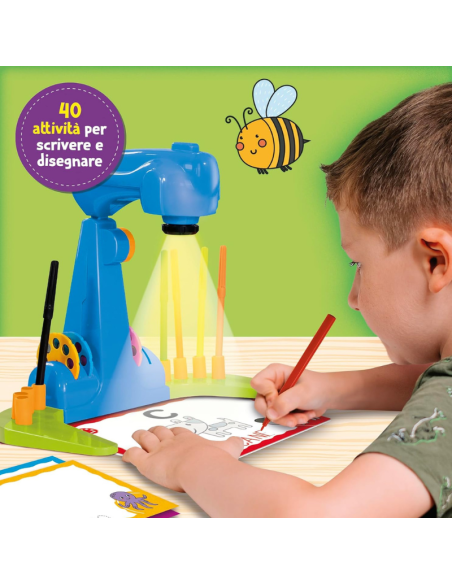 Lisciani Giochi - Carotina Proiettore scuola di lettura e scrittura