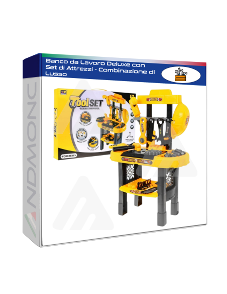 Banco da Lavoro Deluxe con Set di Attrezzi - Combinazione di Lusso