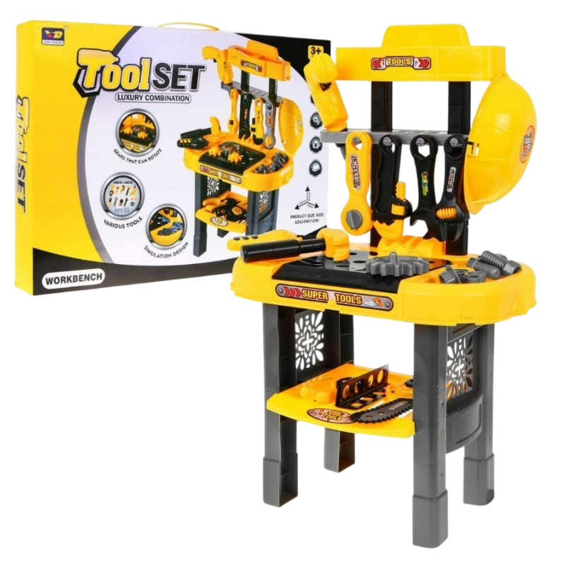 Banco da Lavoro Deluxe con Set di Attrezzi -...