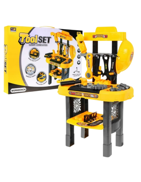 Banco da Lavoro Deluxe con Set di Attrezzi - Combinazione di Lusso