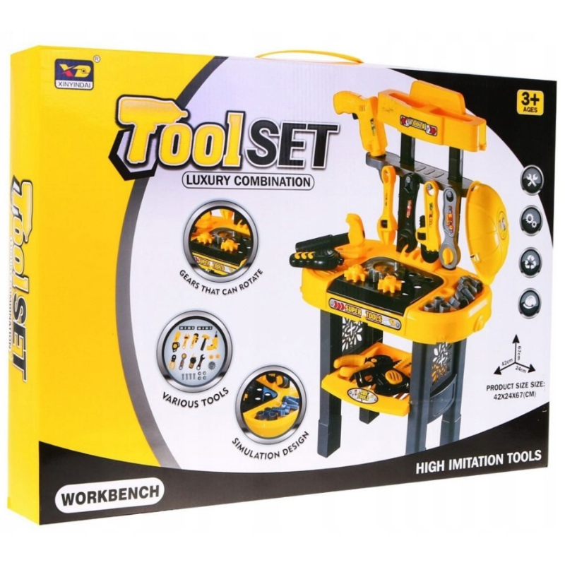 Banco da Lavoro Deluxe con Set di Attrezzi -...
