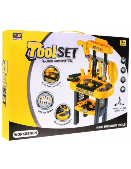 Banco da Lavoro Deluxe con Set di Attrezzi - Combinazione di Lusso