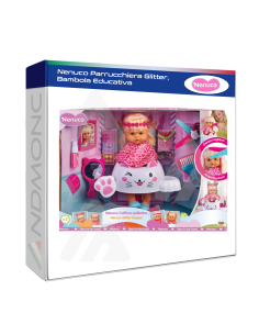 Nenuco Parrucchiera Glitter, Bambola Educativa