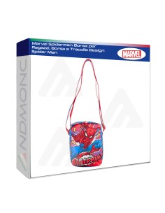 Marvel Spiderman Borsa per Ragazzi, Borsa a Tracolla...