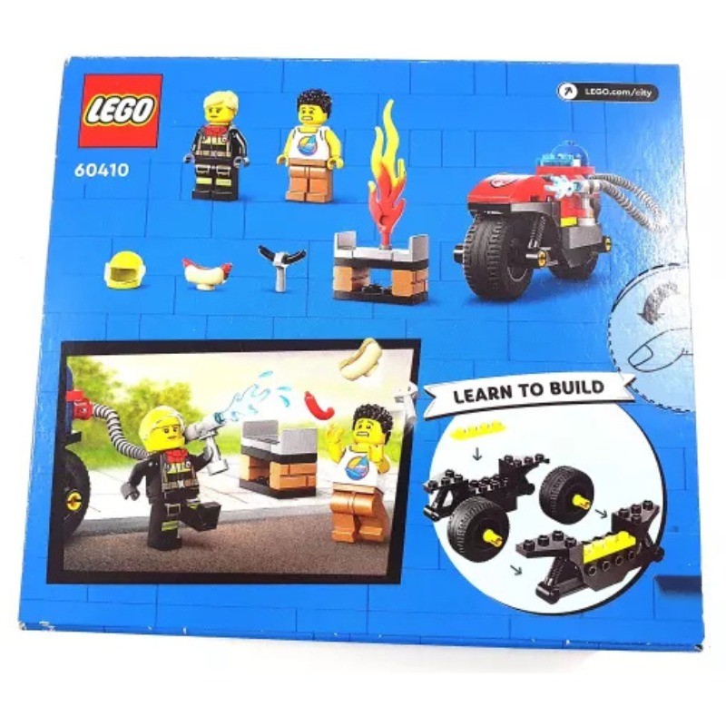 LEGO city moto dei Pompieri