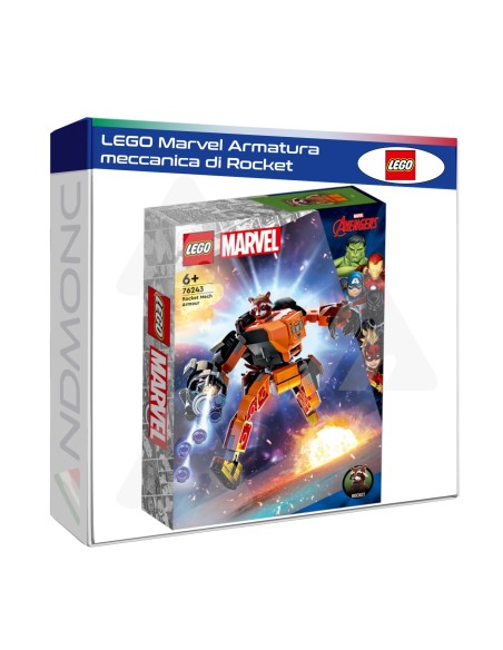 LEGO Marvel Armatura meccanica di Rocket