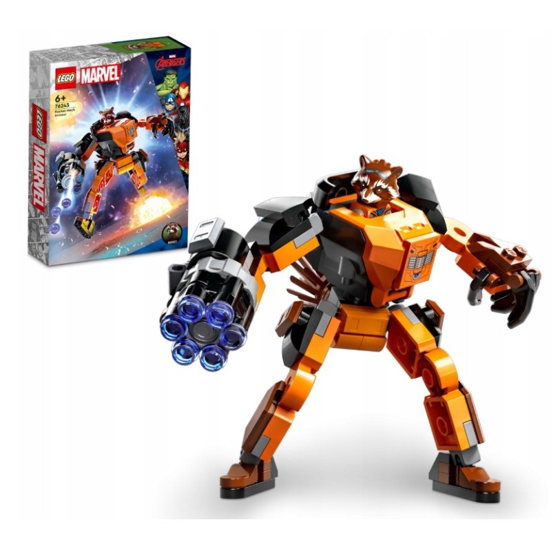 LEGO Marvel Armatura meccanica di Rocket